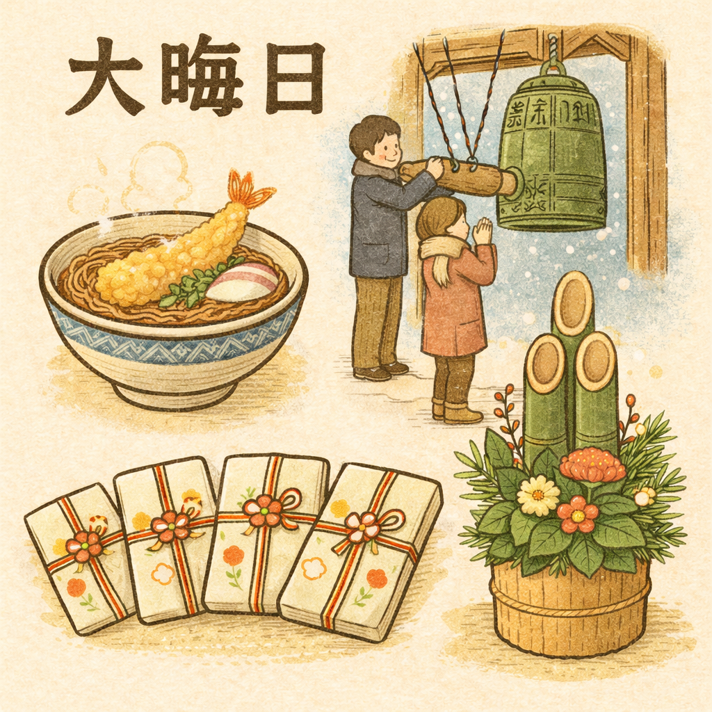 小学生にもわかる『大晦日（おおみそか）』