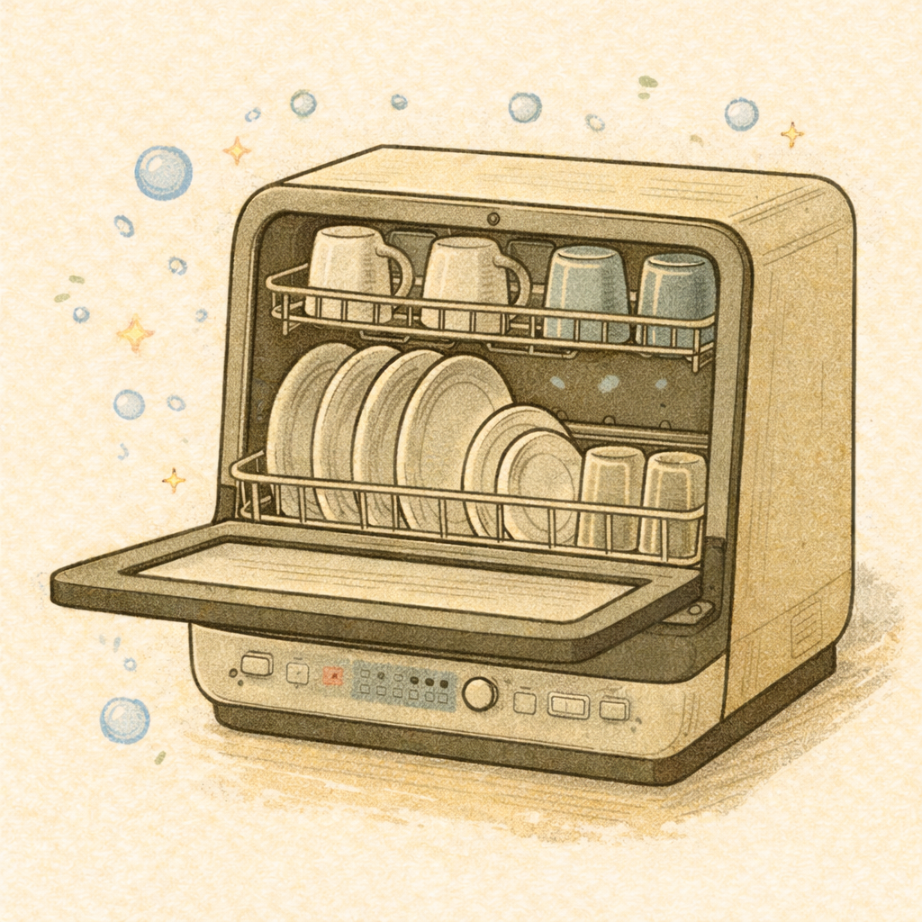 小学生にもわかる『食器洗浄機』