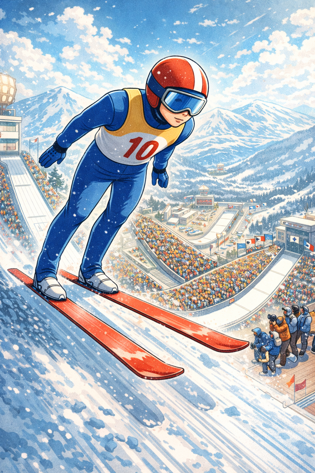 小学生にもわかる『スキージャンプ』