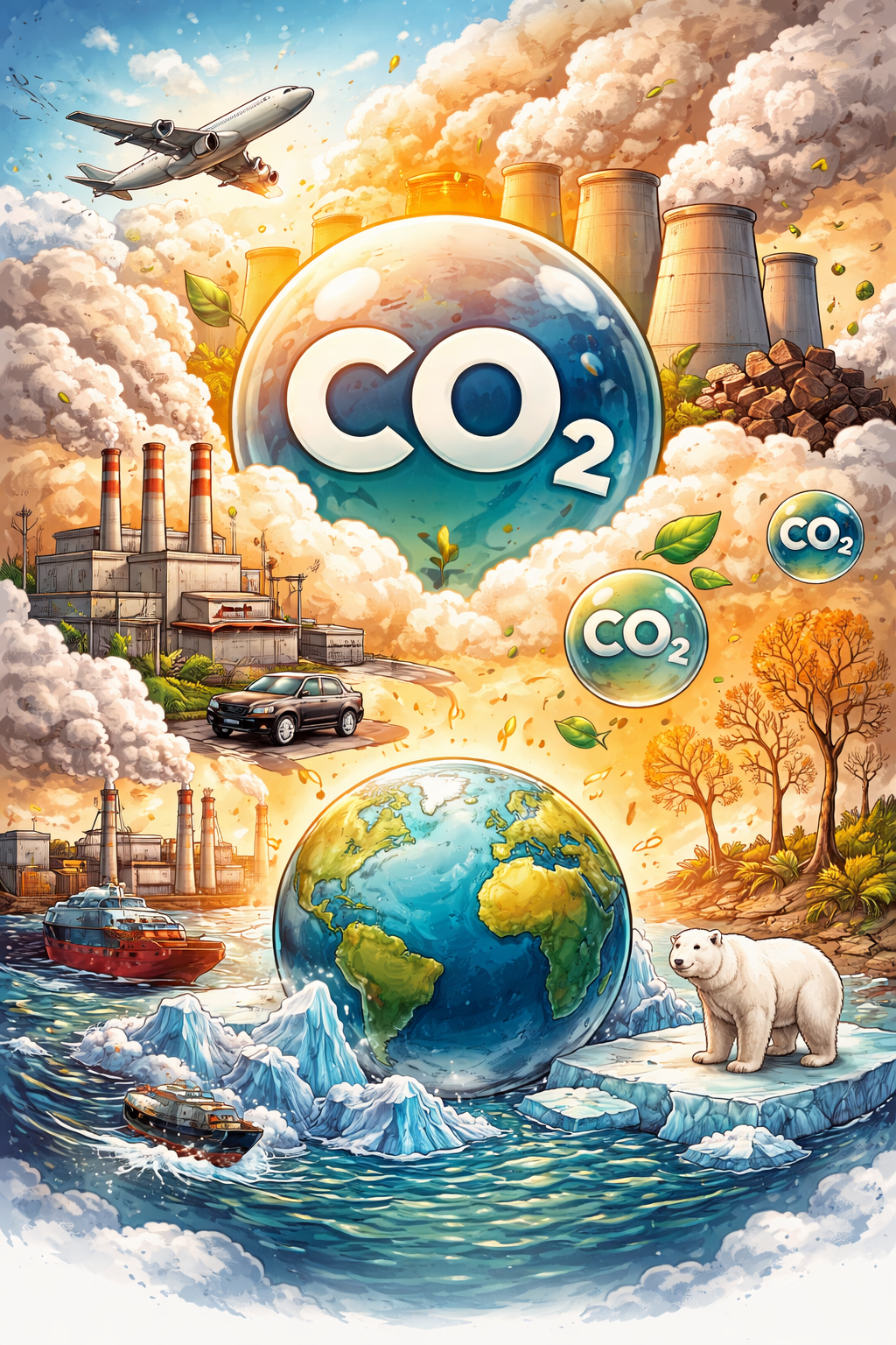 小学生にもわかる『二酸化炭素』